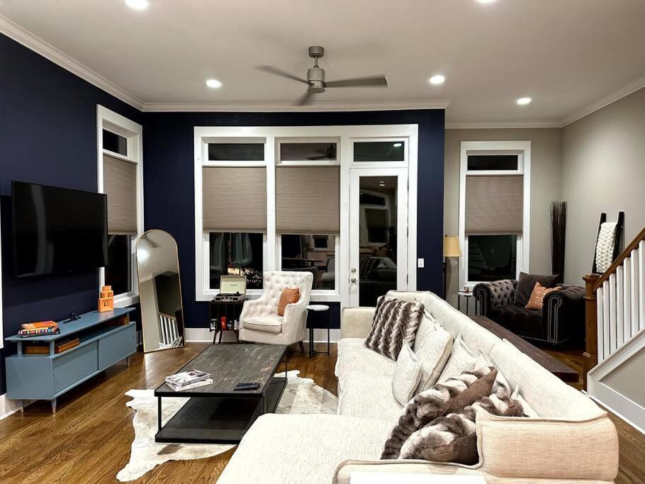 The Color Chord L 3Br In East Nashville With Rooftop Hot Tub Esterno foto